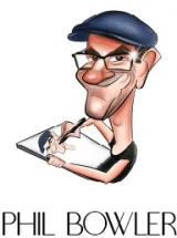 Caricature of Phil as logo Caricature of Phil as logo
